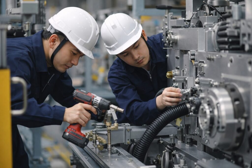 産業用機械の組立・検査・梱包