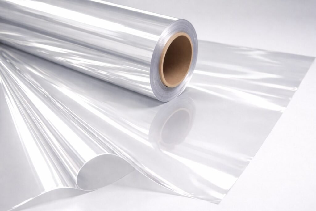 プラスチックフィルムの製造スタッフ