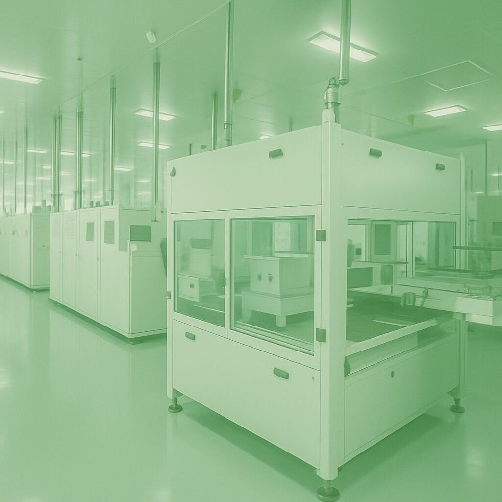 半導体製造装置の組立