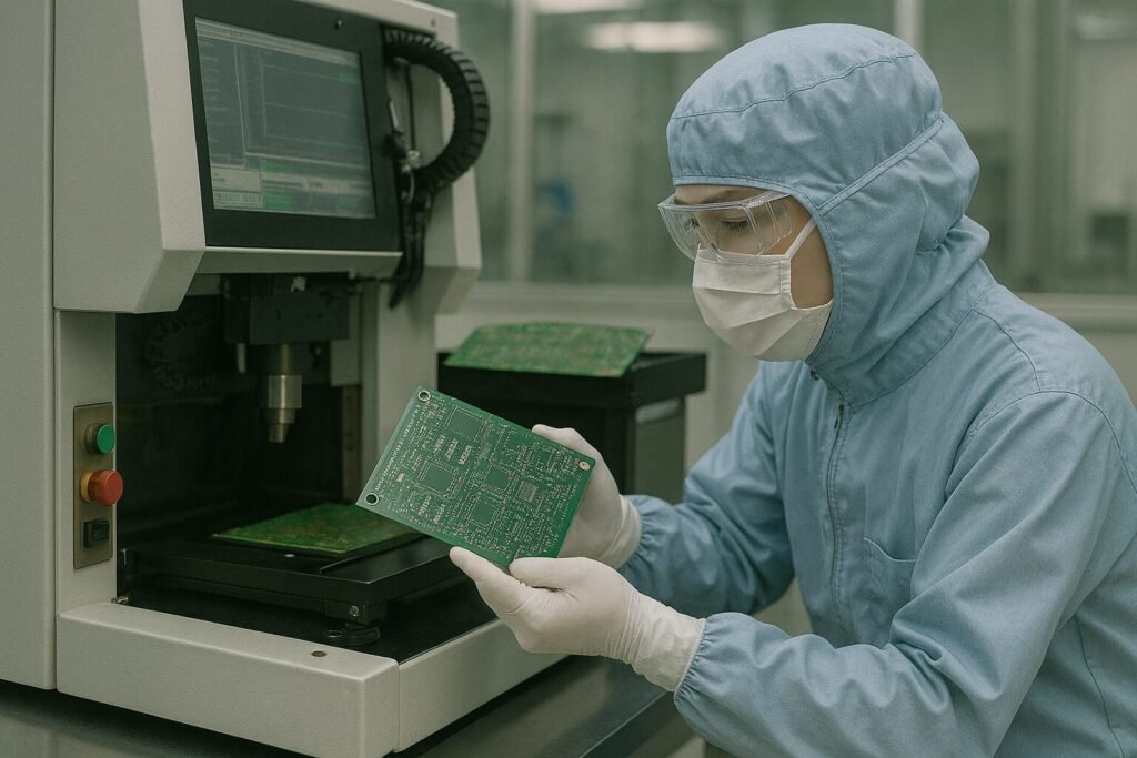 電子部品製造機械オペレーター業務