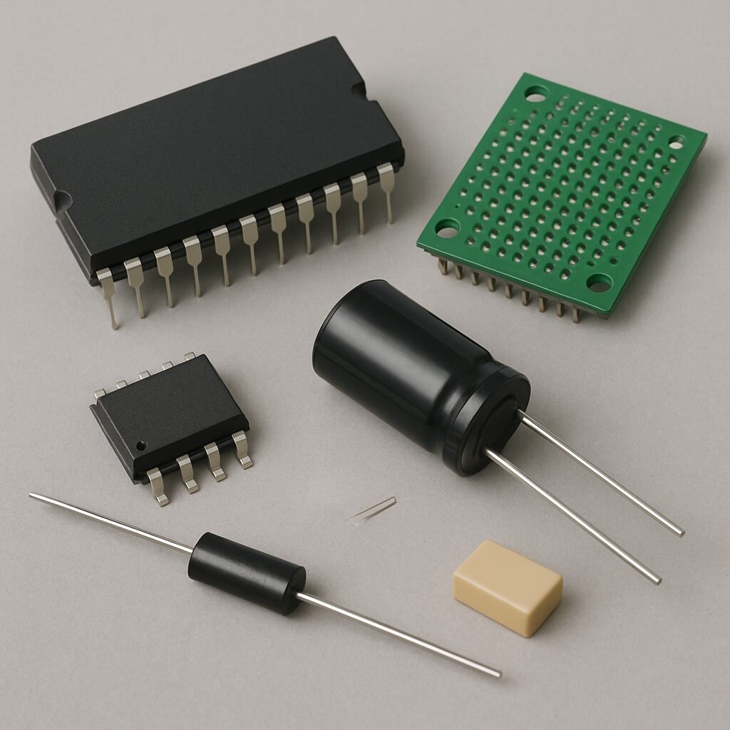 電子部品の製造マシンオペレーター、検査業務