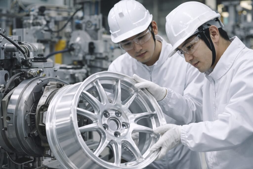 アルミホイール製造