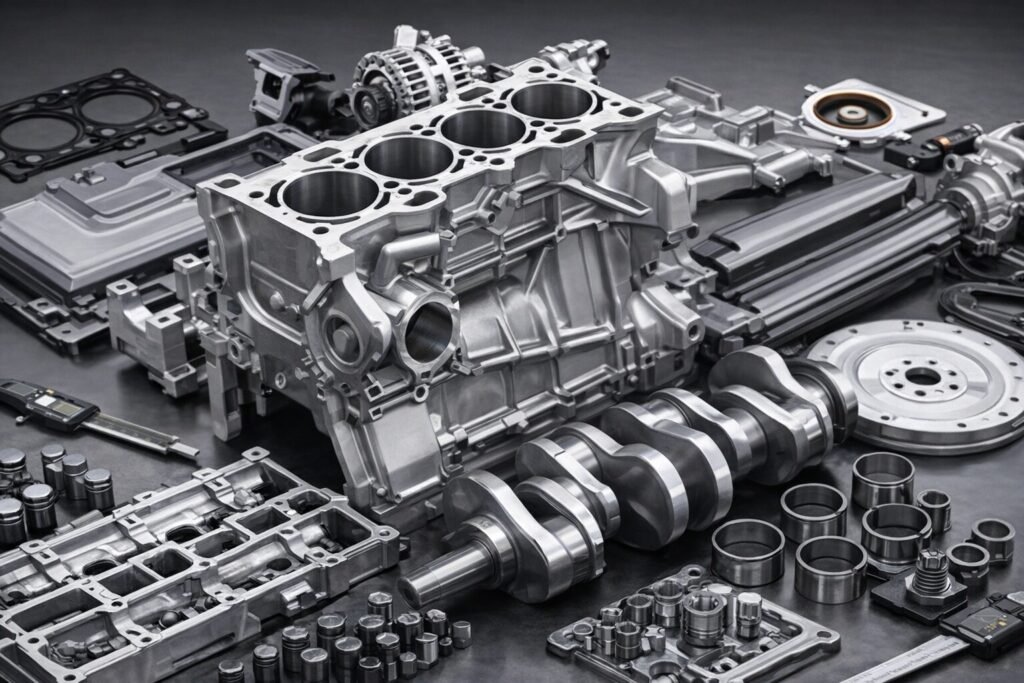 エンジン部品の製造◎