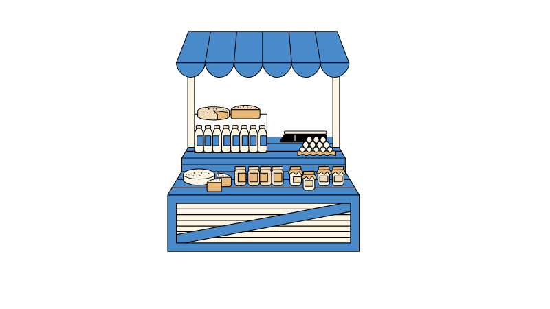 乳製品の製造スタッフ