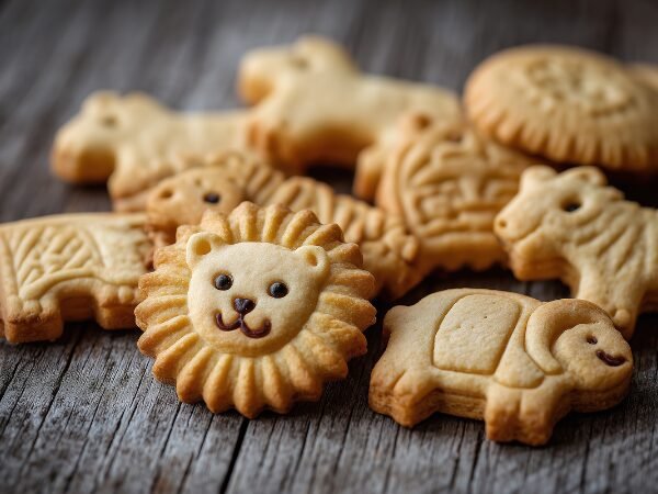 ビスケット製造の原料投入、焼き上がり検査、梱包